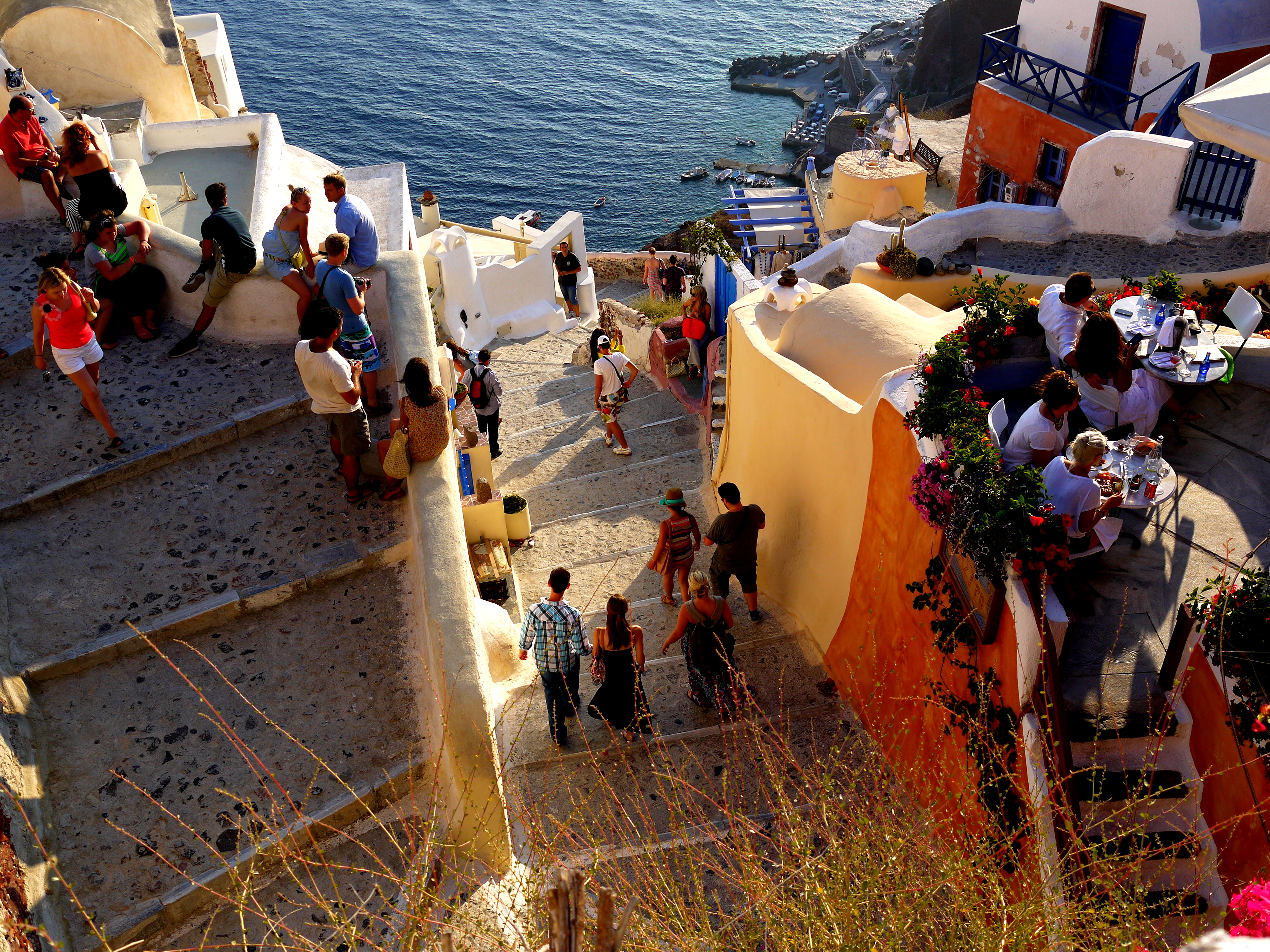 Santorini culture